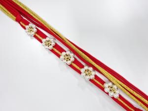 正絹　振袖用　手組帯締め